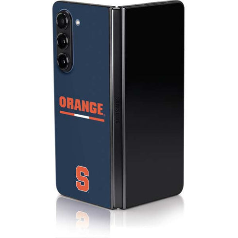 Syracuse University Orange Galaxy Z Fold5 5G Skin